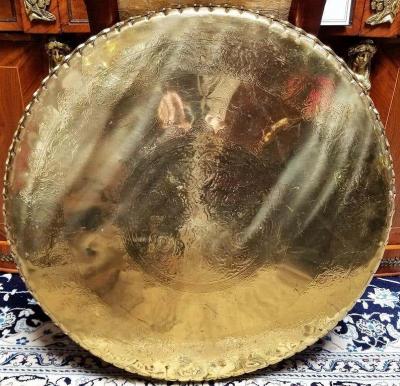 19th Century Syrian Damascene Large Charger