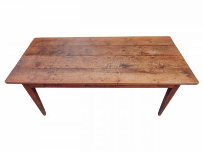 19th Century Table With Drawers