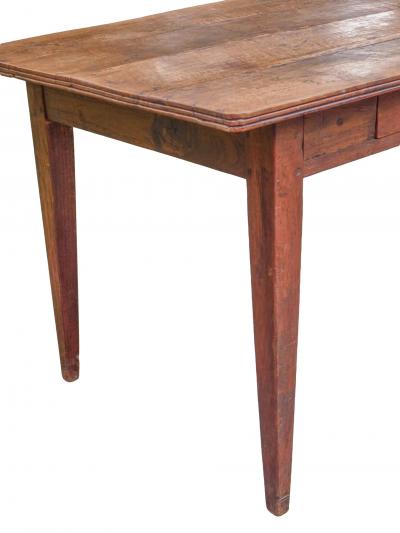 19th Century Table With Drawers