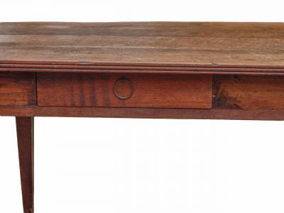 19th Century Table With Drawers