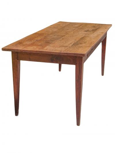 19th Century Table With Drawers