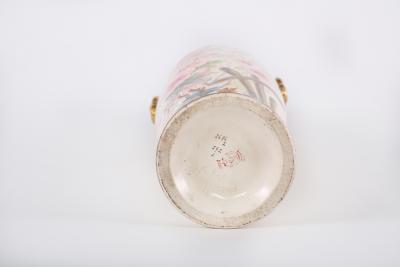 19th Century Tall Gilt Porcelain Decorative Vase Piece
