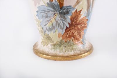 19th Century Tall Gilt Porcelain Decorative Vase Piece
