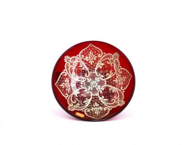 19th Century Three Murano Glass Decorative Compote