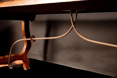 19th Century Tuscany Walnut Dining or Writing Table