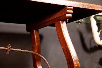 19th Century Tuscany Walnut Dining or Writing Table