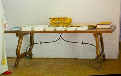 19th Century Tuscany Walnut Dining or Writing Table