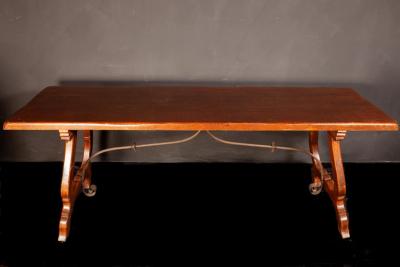 19th Century Tuscany Walnut Dining or Writing Table