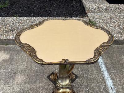 19th Century Venetian Carved Dolphin Table