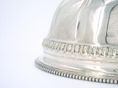19th Century Victorian English Silverplate Meat Dome