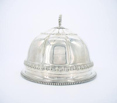 19th Century Victorian English Silverplate Meat Dome