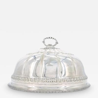19th Century Victorian English Silverplate Meat Dome