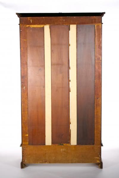 19th Century Victorian Style Two Door Bookcase Cabinet