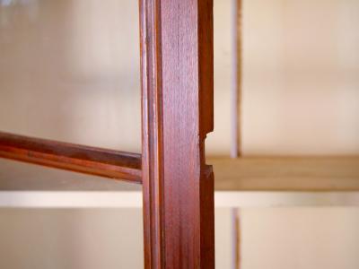 19th Century Victorian Style Two Door Bookcase Cabinet