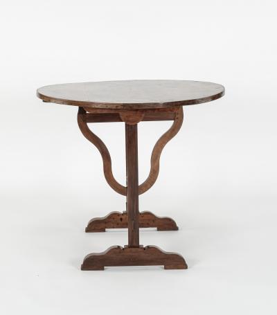 19th Century Walnut Wine Table