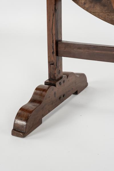19th Century Walnut Wine Table