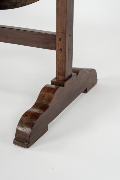 19th Century Walnut Wine Table