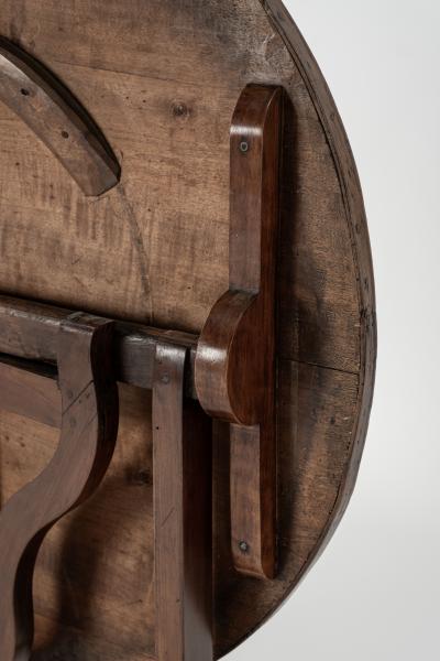 19th Century Walnut Wine Table