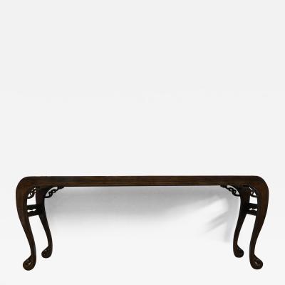 19th Century Waterfall Edge Console Table