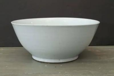19th Century White Porcelain Bowl