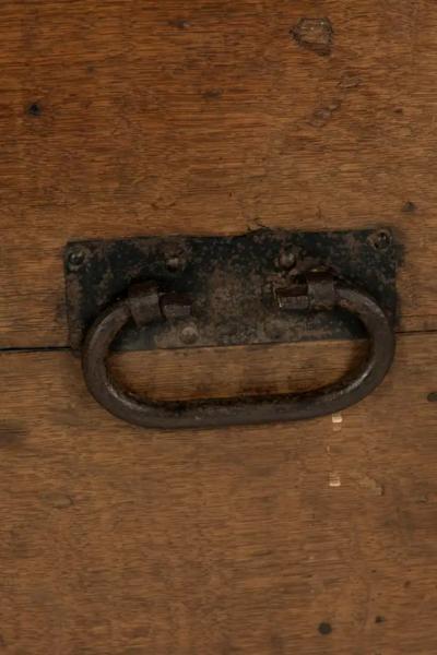 19th Century Wooden and Iron Trunk