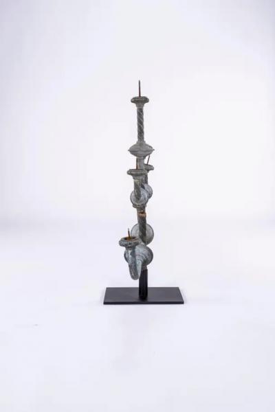 19th Century Zinc Candelabra