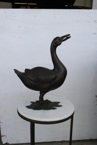 19th Ming Chinese Bronze Duck