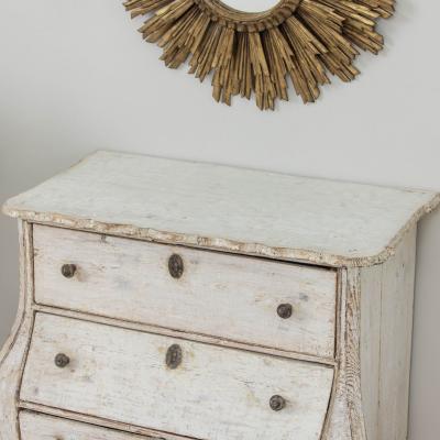 19th c Dutch Painted Bombay Commode