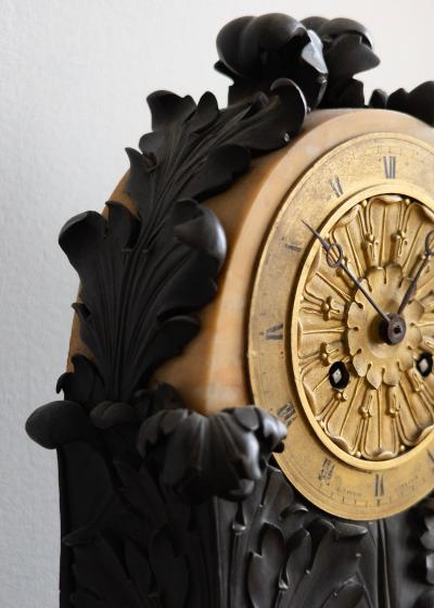 19th c Empire Table Clock