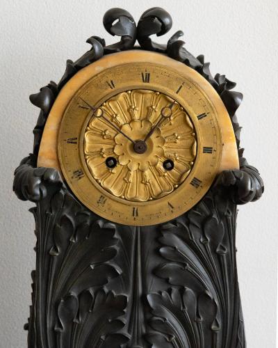 19th c Empire Table Clock