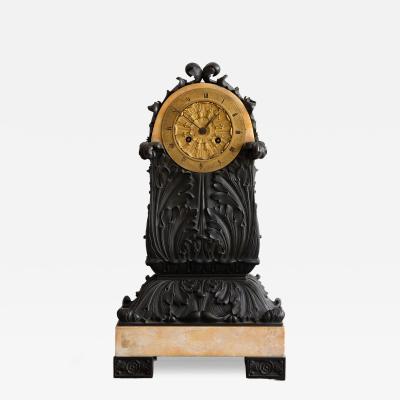 19th c Empire Table Clock