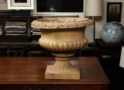 19th c English Coade Stone Urn