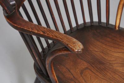 19th c English Windsor Armchair