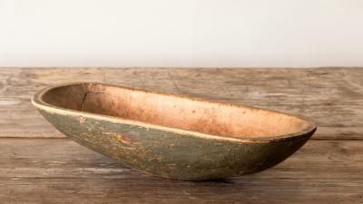 19th c Folk Art Bowl