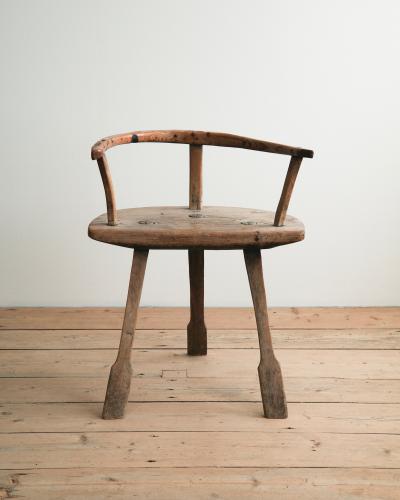 19th c Folk Art Chair