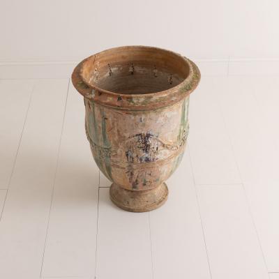 19th c French Anduze Jardiniere signed Andr Caulet 1860 Montpellier