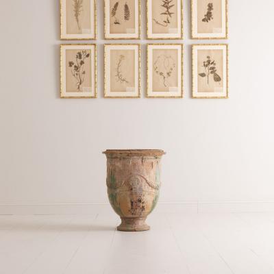 19th c French Anduze Jardiniere signed Andr Caulet 1860 Montpellier