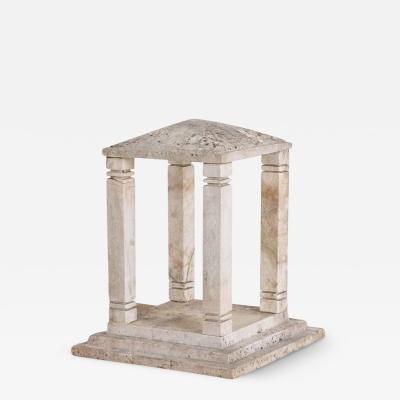 19th c French Marble Bird House