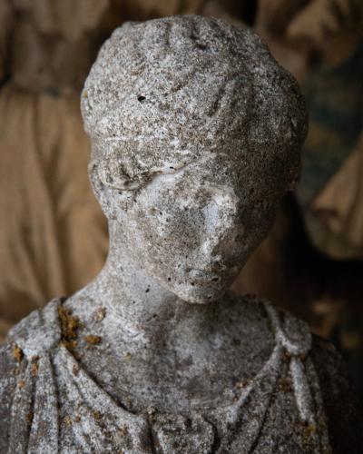 19th c Garden Statue