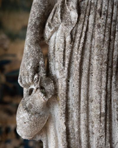 19th c Garden Statue