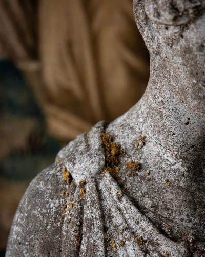 19th c Garden Statue
