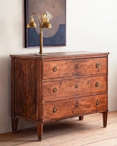 19th c Gustavian Chest of Drawers