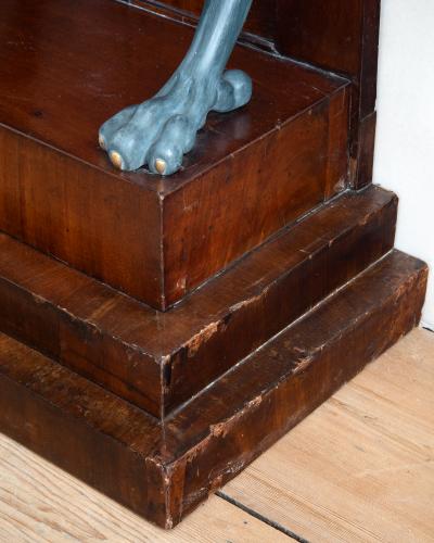 19th c Pair of Empire Console Tables