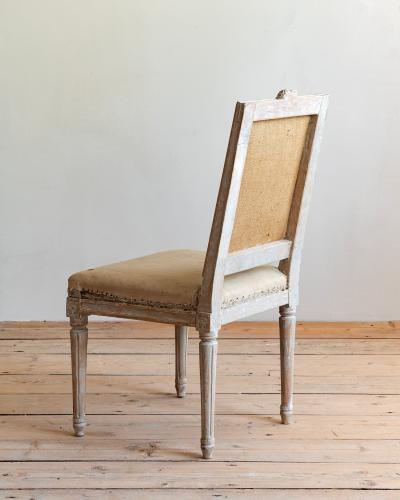 19th c Six Gustavian Chairs