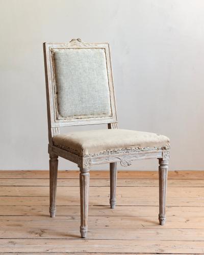 19th c Six Gustavian Chairs