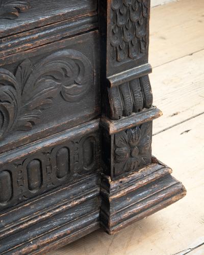 19th c Slant Top Secretary