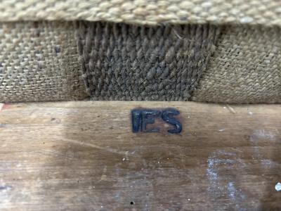 19th c Swedish Gustavian Painted Stools Signed by Johannes Ericsson