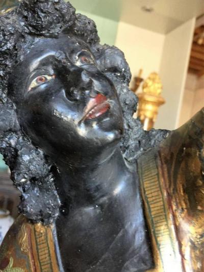 19th c Venetian Blackamoor