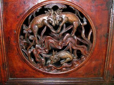 19th century Chinese Fu Jan Cabinet