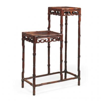19th century Chinese hardwood display table or stand